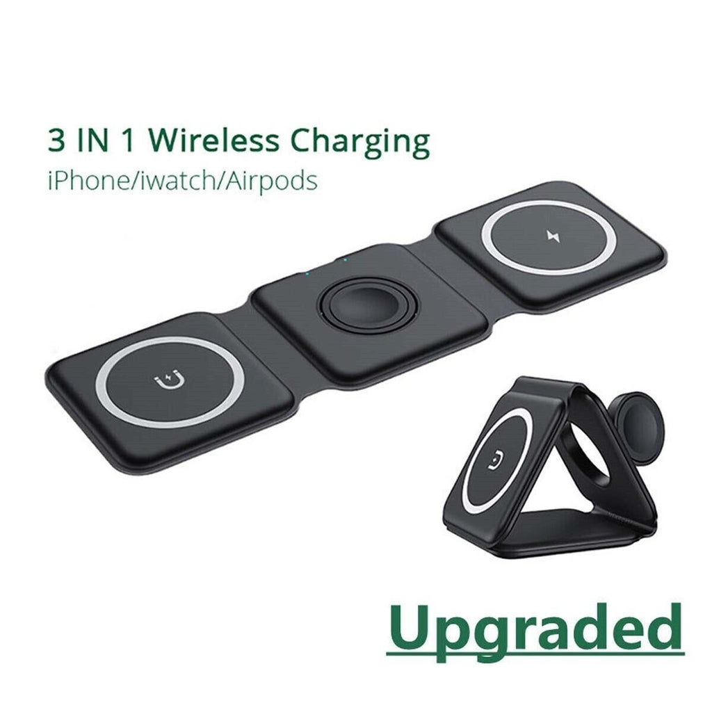 15W Wireless Phone Charger Stand Pad Fast Charge for Samsung Iphone LG Universal