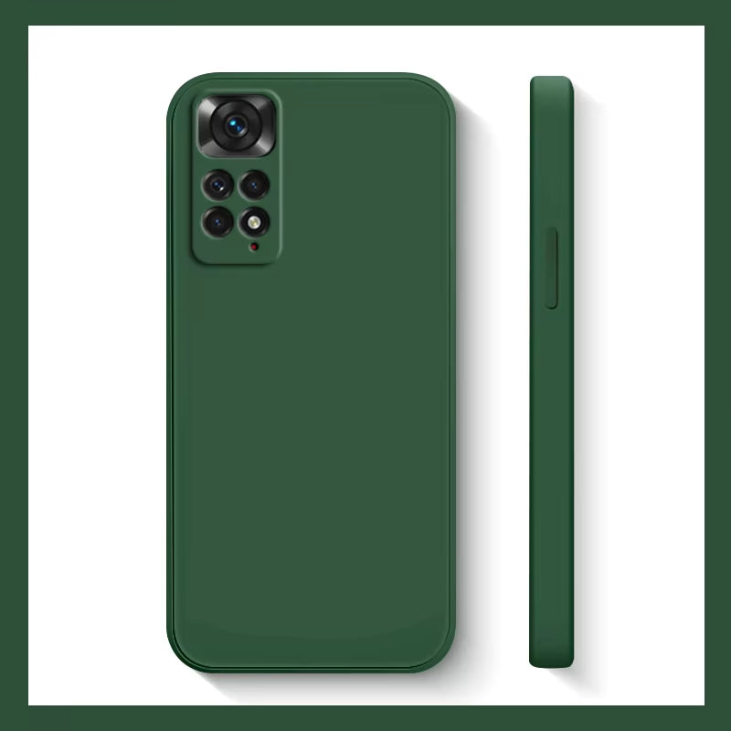 Case for Xiaomi Redmi Note 11S Cases Xiaomi Redmi Note 11S 10 11 12 13 Pro plus 5G Cover Shockproof Liquid Silicone Phone Cover