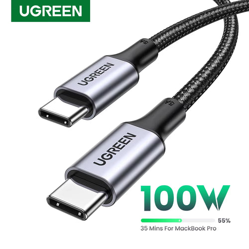 100W USB Type C to USB C Cable for Macbook Iphone17 16 Ipad Samsung Xiaomi PD Fast Charging Charger Cord 5A E-Marker Chip