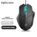 W1 Wired Mouse Esports Gaming Mouse Silent Office Mouse Three Keys and Six Keys Are Optional