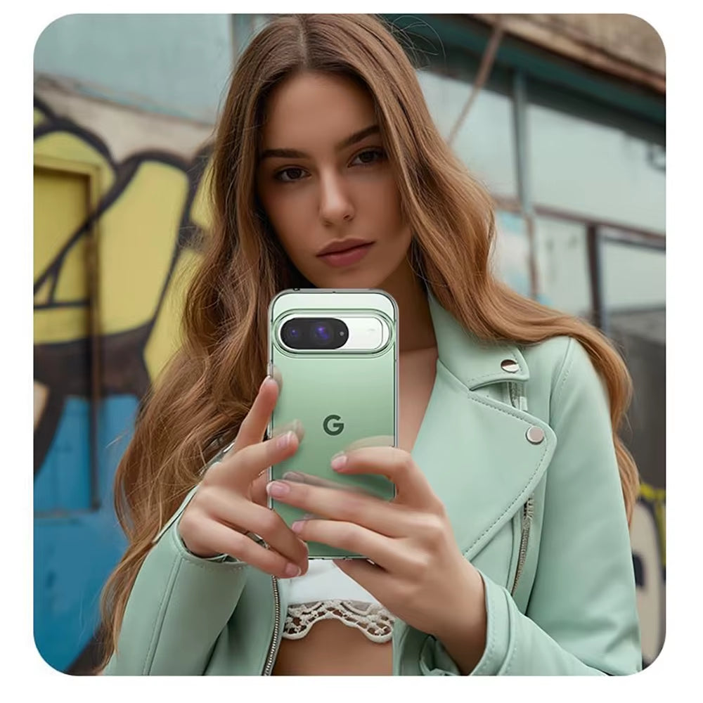 Silicone Soft Ultra Thin Case for Google Pixel 9 8A 8 7 7A 6A 6 Pro XL Clear Shell Transparent Back Cover for Google 8 a 9 XL