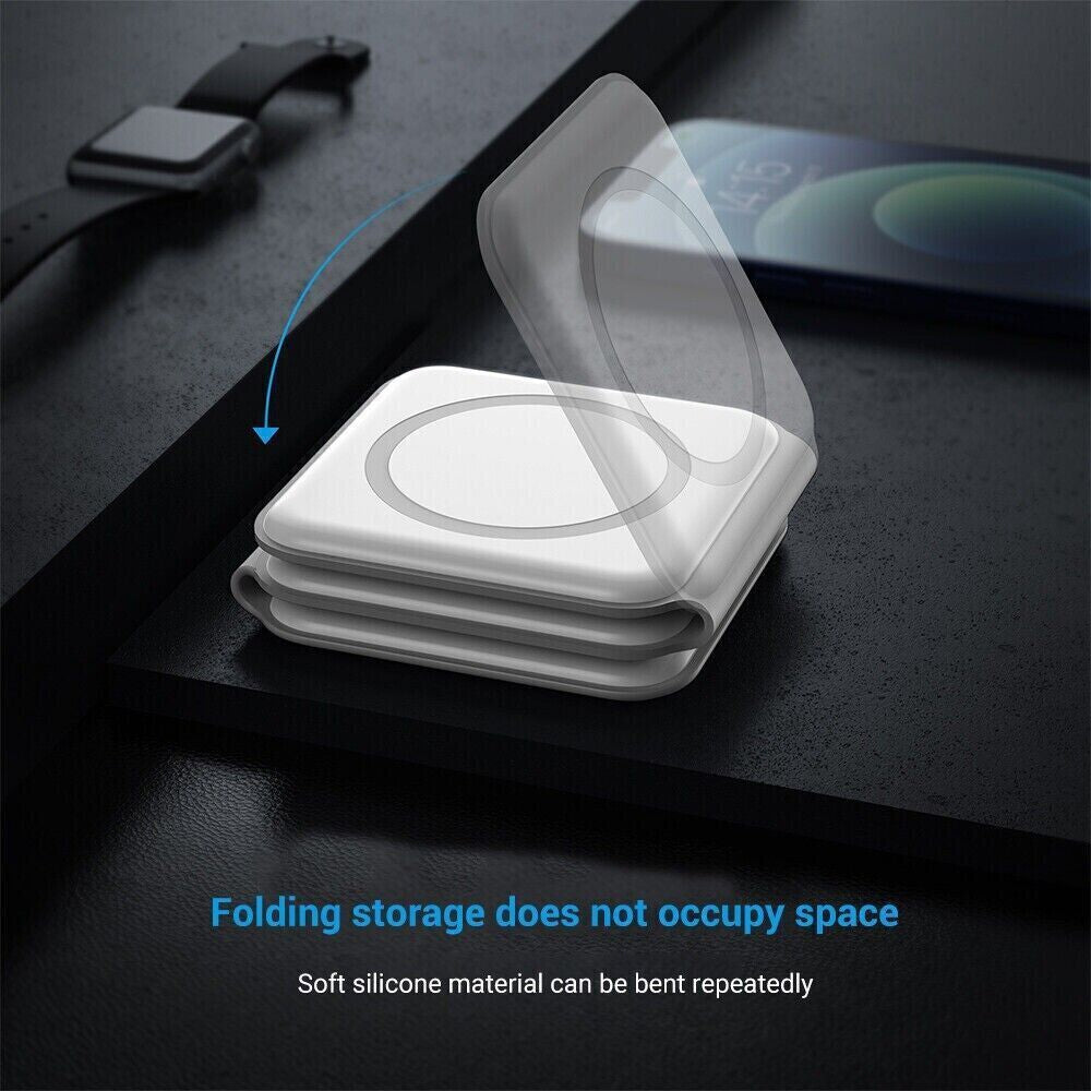 15W Wireless Phone Charger Stand Pad Fast Charge for Samsung Iphone LG Universal